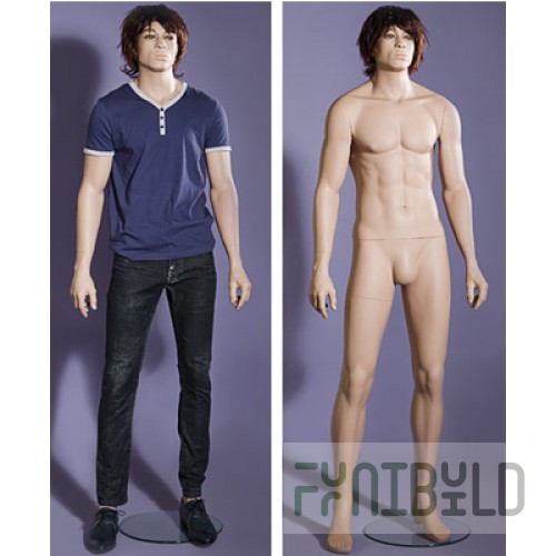 MG-75 - Male mannequin (with make-up, wig)