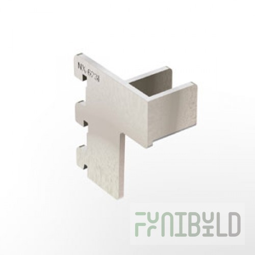 NX-623 L - Holder for HP-8 pipes or oval pipe 30x15