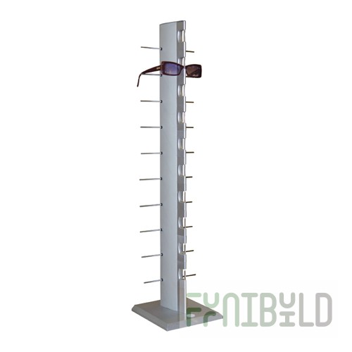 KDC-605 - Tabletop glasses stand with lock