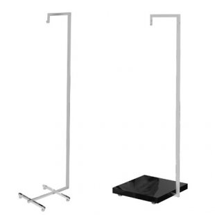 CUA 200 \ Clothes hanger-display (with or without shoe shelf)