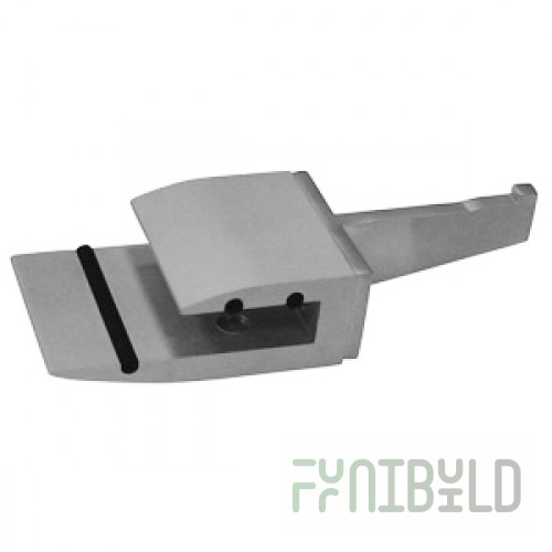 KZ02-02 - Shelf support for 10mm thick glass shelf