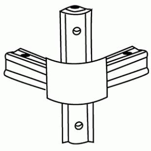 10-00-601 \ Four-way connector