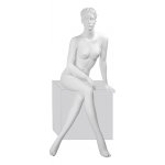 Kristy Pose 05 \ Female Mannequin, Sculptural, Seated