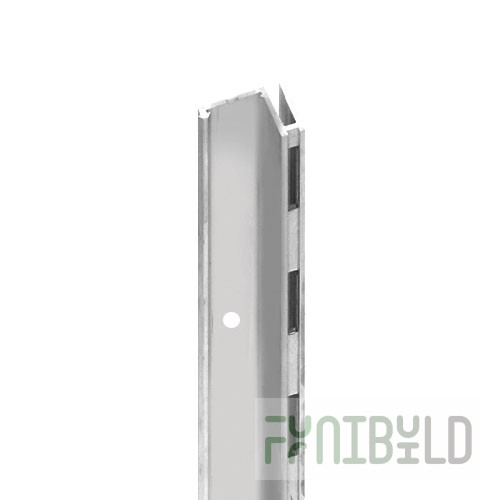2 - Single perforated aluminum profile