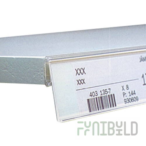 DBR 339-TR-1000 - Universal self-adhesive price tag holder