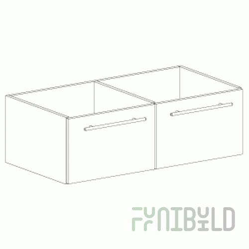 ELG - 2-door storage unit
