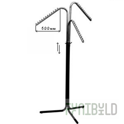 3-062 - Floor hanger 3-prong