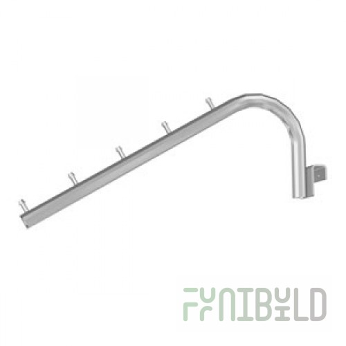 441 D15 d-19 - Bracket for rectangular pipe