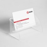 PV1 - Desktop business card holder