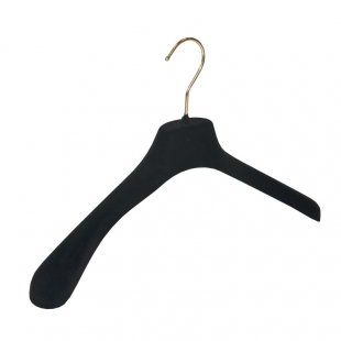 ATP 40 \ Velvet\velour hangers, brass hook (Italy)