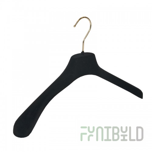 ATP 40 - Velvet - velour hangers, brass hook (Italy)