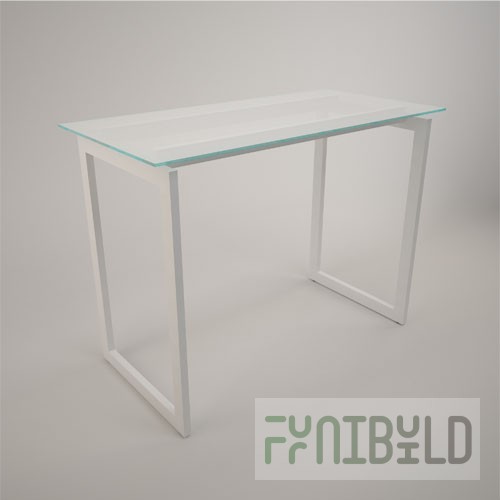 Demonstration table (Frosted glass)