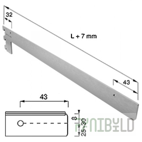 NX-23 - Shelf bracket