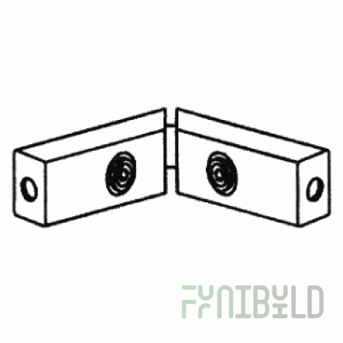 10-07-446 - Lock 17x15/135 deg. internal