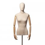 Originals 02 \ Torso Mannequin with Wooden Arms, Female