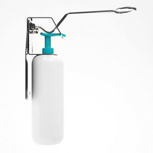 DAN-2 K-1 / Wall-mounted elbow antiseptic dispenser