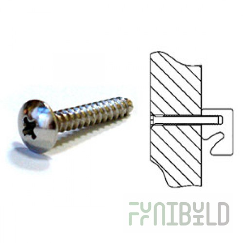 SQ 1001 - Profile fastening screw (L=22mm)