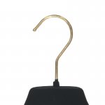 ATP 45 \ Velvet\velour hangers, brass hook (Italy)