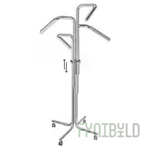 AVS 30 - ST030 Clothes rack on wheels