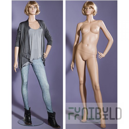 LG-94 - Female mannequin (with makeup, wig)