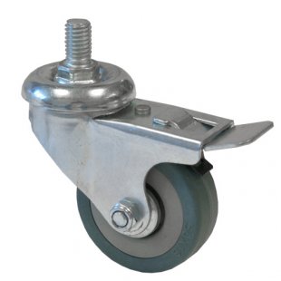 J-34 cnt \ Wheel support with brake (thread M10)