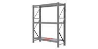 Warehouse metal shelving prefabricated ST-032