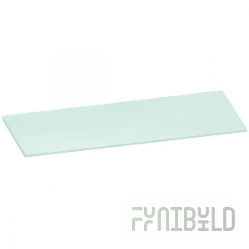 Shelf frosted glass
