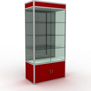 Showcase with lighting