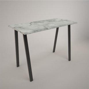 Demonstration table (MDF under PVC film)