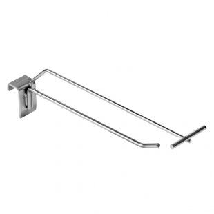 HPP 342 \ Hook on a rod with a price tag holder (L-200, d-4/5mm)