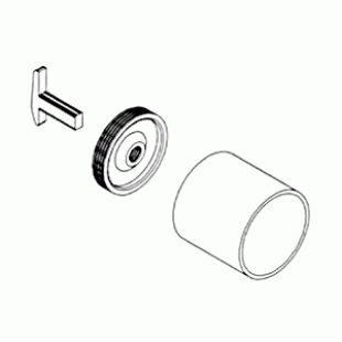 N-64 \ Holder for pipe d=25mm