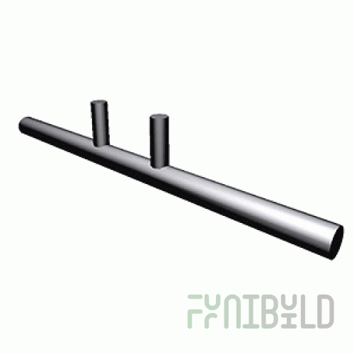 T-27 - Support of 2 pipes