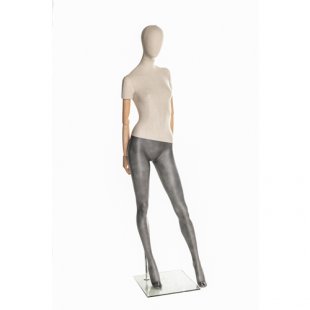 Linen F-03 \ Female mannequin (with wooden hands)