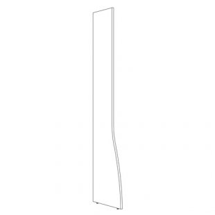 Side panel of the rack, left