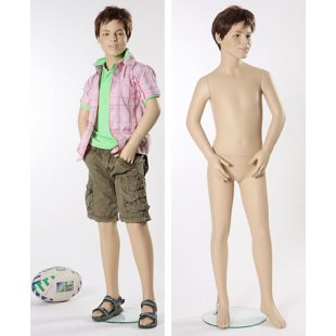 Young 08 \ Child mannequin, flesh-colored, 8 years old