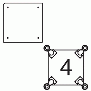 Platform for additional supports