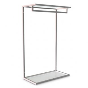 NK 105.MGL \ Hanger with shelf matte hanging L900