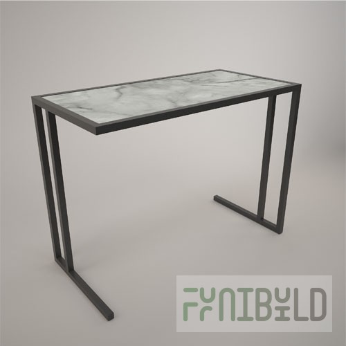 Demonstration table (MDF under PVC film)