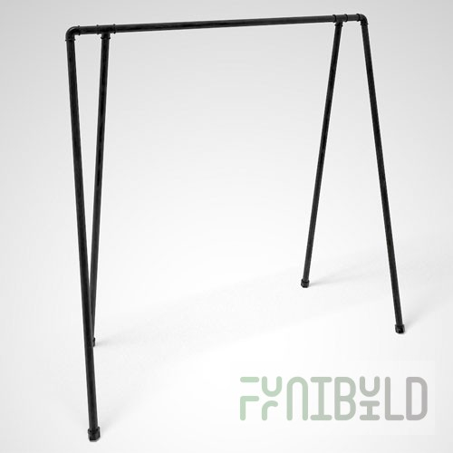 FIT 058A V2 - Inclined hanger (rail) (4 supports)