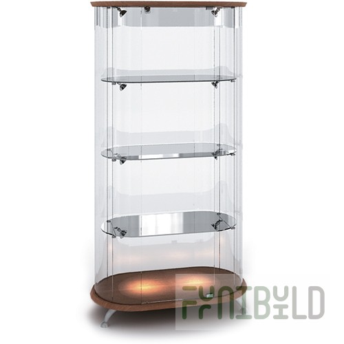 Octava 14 - Showcase with 3 shelves