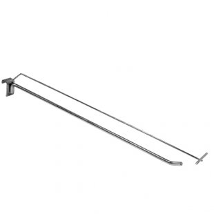 HPP 348 \ Hook on a rod with a price tag holder (L-500, d-4/9mm)