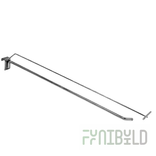 HPP 348 - Hook on a rod with a price tag holder (L-500, d-4/9mm)