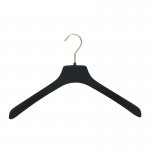 ATP 40 \ Velvet\velour hangers, brass hook (Italy)