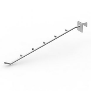 403 B3 d=6 \ Inclined bracket for rectangular pipe