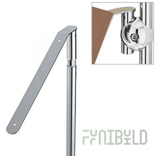J-61 - Shelf support inclined 30 degrees.