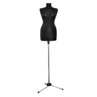 SH-37 \ Female tailor's mannequin on tripod (plastic)