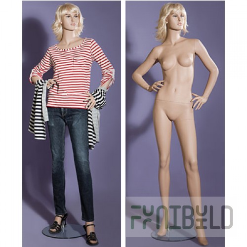 LG-96 - Female mannequin (with makeup, wig)