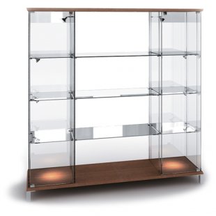 Octava 08 \ Showcase with 3 shelves