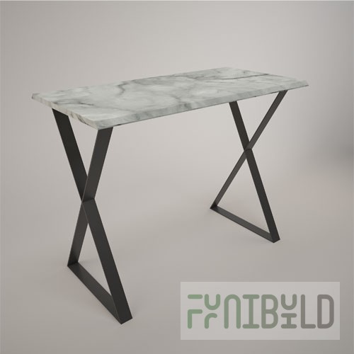 Demonstration table (MDF under PVC film)