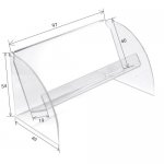 PV1 - Desktop business card holder